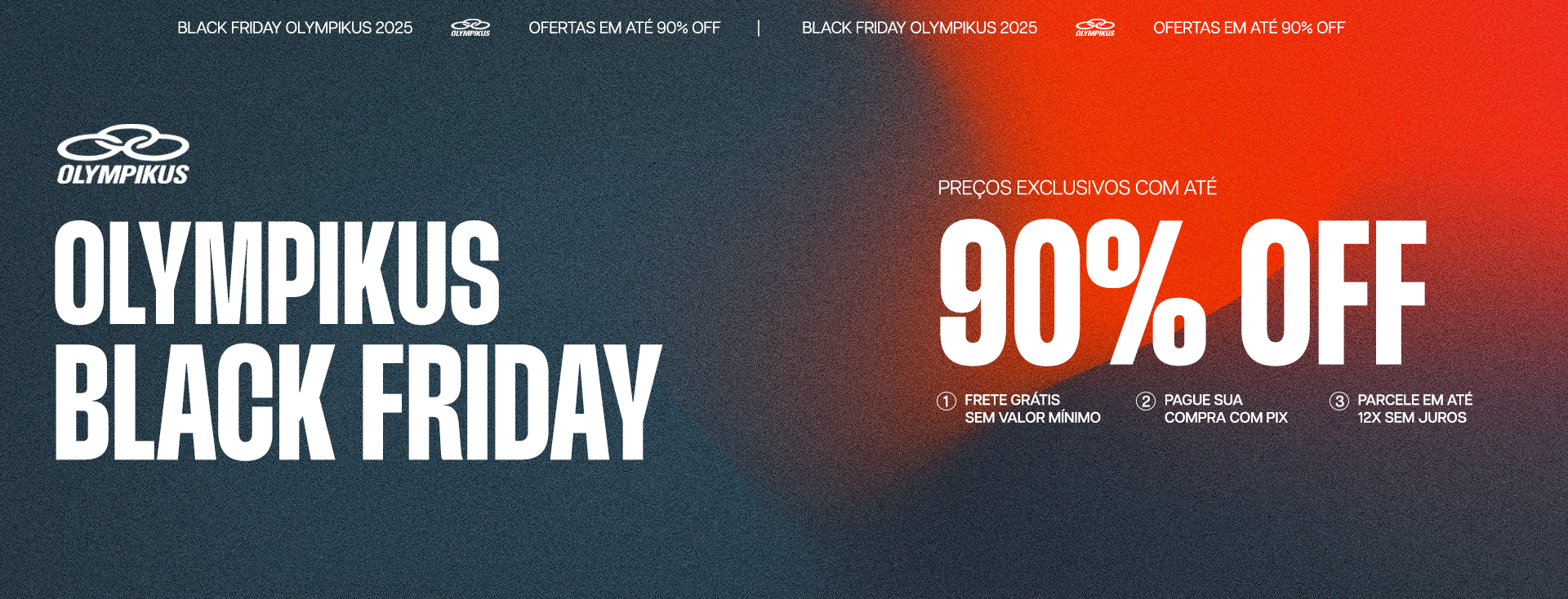 Black Friday Olympikus 2025 - Ofertas em até 90% OFF